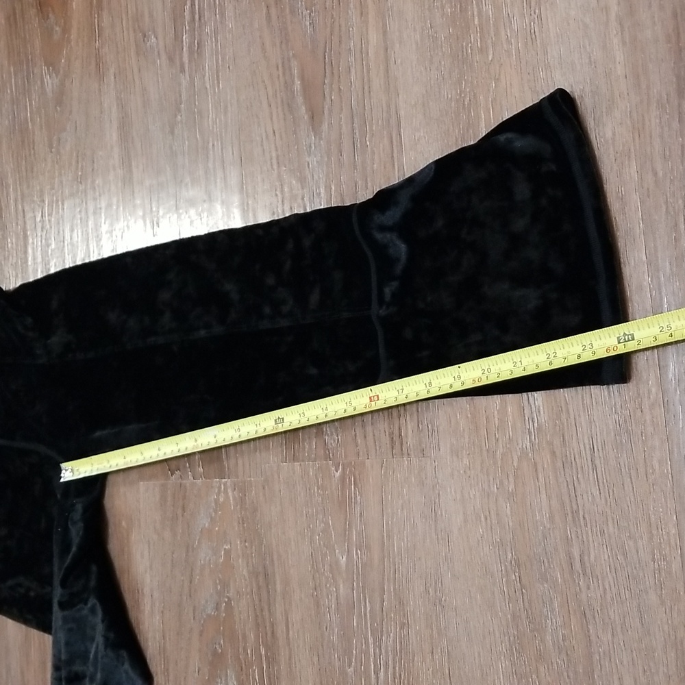 (S) Spiritual Gangster Velvet Pants Loungewear Emo Goth Eclectic Yoga Athleisure - Picture 5 of 9